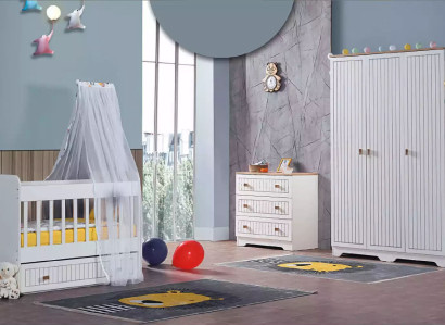 Wardrobe White Wood Cabinets Bedroom Furniture design children's room furniture